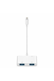 Evi̇mdeyokyok Zr540 2 Usb 1 Li̇ghtni̇ng Camera Adapter