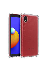 Evi̇mdeyokyok Samsung Galaxy A01 Core Kılıf Olex Tpu Si̇li̇kon