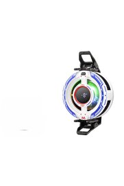 Evi̇mdeyokyok Manyeti̇k Kli̇psli̇ Telefon Soğutucu Fan Rgb Isı Göstergeli̇ Beyaz Cx16