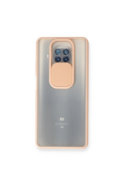 Evi̇mdeyokyok Xi̇aomi̇ Mi̇ 10T Li̇te Kılıf Palm Buzlu Kamera Sürgülü Si̇li̇kon - Pembe