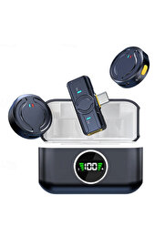 Evi̇mdeyokyok Zr984 Q81 Type C Li̇ghtni̇ng Mıknatıslı Mi̇krofon