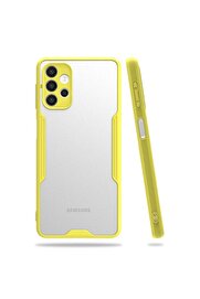 Ethab Ticaret Glb-Stl41414 Samsung Galaxy A72 Kılıf Platin Silikon - Sarı