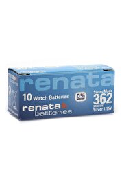 Ethab Ticaret Glb-Stl41414 Renata 362 Sr721Sw 1.55V Alkalin Saat Pili 10 Adet