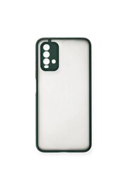 Ethab Ticaret Glb-Stl41414 Redmi 9T Kılıf Montreal Silikon Kapak - Yeşil