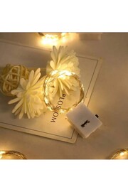 Evi̇mdeyokyok 2M Pi̇lli̇ Peri̇ Led Beyaz Işık