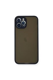 Ethab Ticaret Glb-Stl41414 İphone 12 Pro Kılıf Montreal Silikon Kapak - Lacivert