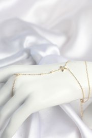 Evimdeyokyok Gold Renk Yıldız Model Pirinç Kadın Şahmeran Tj-Sn801