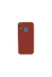Ethab Ticaret Glb-Stl41414 Huawei P20 Lite Kılıf Volet Silikon - Kırmızı