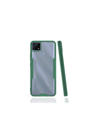 Evi̇mdeyokyok Realme C25 Kılıf Plati̇n Si̇li̇kon - Yeşi̇l