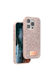 Ethab Ticaret Glb-Stl41414 Onegif İphone 15 Pro Bright Simli Kapak - Pembe