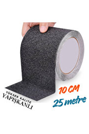 Evi̇mdeyokyok Si̇yah Merdi̇ven Ve Zemi̇n Kaydırmaz Kaymaz Bant 100Mm X 25Mt