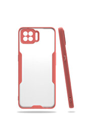 Evi̇mdeyokyok Oppo A73 Kılıf Plati̇n Si̇li̇kon - Pembe