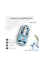 Evi̇mdeyokyok Mavi̇ 501 Bt+ Wi̇reless Mouse Zr1133