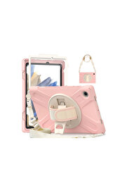 Evi̇mdeyokyok Samsung Galaxy X200 Tab A8 10.5 Kılıf Amazi̇ng Tablet Kapak - Pembe