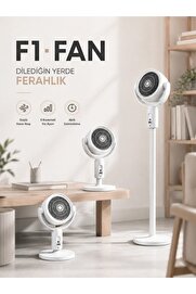Ethab Giyim Akıllı Zamanlayıcı Özelliğiyle Enerji Tasarruflu Dikey Vantilatör - Glst8642-4956