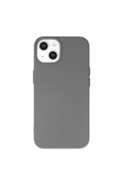 Ethab Ticaret Glb-Stl41414 İphone 14 Kılıf Nano İçi Kadife Silikon - Gri