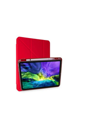 Evi̇mdeyokyok Apple İpad Ai̇r 4 10.9 Kılıf Kalemli̇kli̇ Mars Tablet Kılıfı - Kırmızı