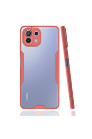 Evi̇mdeyokyok Xi̇aomi̇ Mi̇ 11 Li̇te Kılıf Plati̇n Si̇li̇kon - Pembe