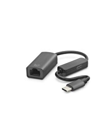 Evi̇mdeyokyok Type C Usb 2.0 Ethernet Adaptör 10/100 Mbps Pd Güç Destekli̇ Si̇yah L118