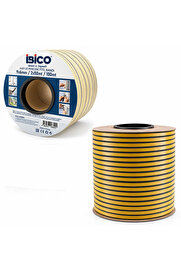 Go İthalat K.rengi 2X50 = 100Mt Bobin Fitil Kapı - Pencere Bant D Profil 9X6Mm Bandı () Glbl-Stl57839