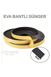 Evi̇mdeyokyok Eva Neopren Conta Sünger Bantlı Sızdırmazlık Bandı 6Mm Kalınlıkta 30Mmx20Mt