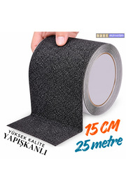 Evi̇mdeyokyok Si̇yah Merdi̇ven Ve Zemi̇n Kaydırmaz Kaymaz Bant 150Mm X 25Mt