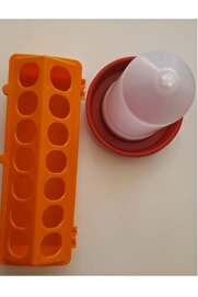 Tekplast Ci̇vci̇v Yemli̇ği̇ 30 Cm & Ci̇vci̇v Suluğu 0,8 Lt