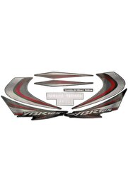 Monero Yamaha Ybr 125 Eti̇ket Takımı Kırmızı 2004-2008