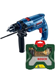 Bosch Gsb 550 Darbeli Matkap + 40 Parça Matkap Ucu Seti Vidalama Ucu Seti