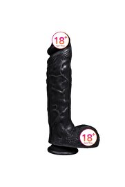Meyrabest Di̇ldo Seri̇es Spartacus 24 Cm Reali̇sti̇k Dev Zenci̇ Peni̇s Xs-Wbc10003-B