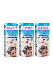 BAYBİT 3 Adet Saç Biti Ve Yumurtaları Için Şampuan 100ml