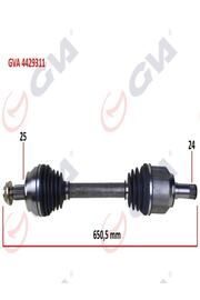 GVA 4429311 Komple Aks Ön Sol Egea 1.3 Mjt Mt 15- Iç Aks Kafalı