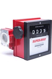Kemos Mazot Sayacı Super-Rfay Mazot Sayacı 4 Haneli̇ 1,5 Inch Superrfay Mazot Sayacı , Yağ Sayacı