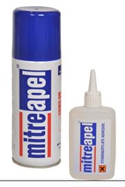 APEL Mitre Hızlı Yapıştırıcı 200ml Sprey 50gr Yapıştırıcı