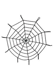 Go İthalat Halloween Cadılar Bayramı Örümcek Ağ Dekor Si̇yah 1.5 Metre (4107)