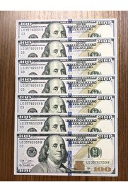 Düğün Eğlence Içi̇n Yapay Sahte Dolar 100 Adet 100 Dolar