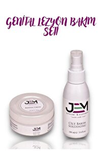 Jem Kozmetik Bitkisel Genital Lezyon Bakım Seti (SİGİL SETİ)
