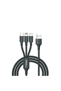 Acl Ack-47 Type-C Metal Başlık Örgü Kablo Usb Şarj Ve Data Kablosu