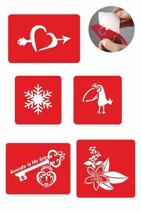 Ai̇rbrush Tattoo Dürüst Desenler 5 Adet Geçi̇ci̇ Dövme Kına Şablonu