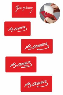 Ai̇rbrush Tattoo Atatürk 5 Adet Geçi̇ci̇ Dövme Kına Şablonu