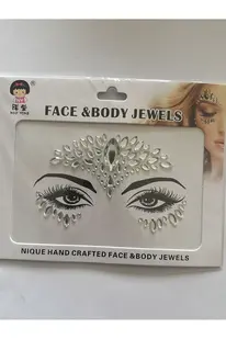 Ai̇rbrush Tattoo Face Gems Yüz Süsleme Taşı Vücut Kri̇stali̇ Model 15