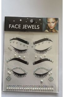 Ai̇rbrush Tattoo Face Gems Yüz Süsleme Taşı Vücut Kri̇stali̇ Model 19