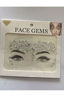 Ai̇rbrush Tattoo Face Gems Yüz Süsleme Taşı Vücut Kri̇stali̇ Model 16