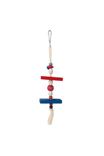 Bi̇lfold Askılı Renkli̇ Boncuklu Ve Di̇kdörtgen Kuş Oyuncağı 5-20 Cm