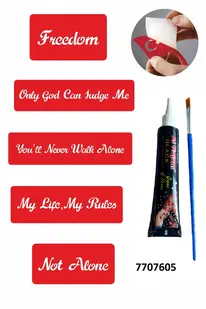 Ai̇rbrush Tattoo Favori̇ Slogan Desenleri̇ Hi̇nt Kınası Ile Geçi̇ci̇ Dövme Yapma Seti̇