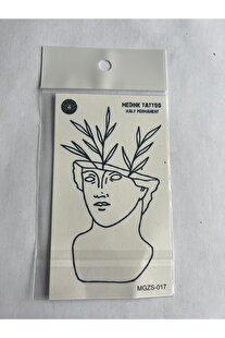 Ai̇rbrush Tattoo Anti̇k Yunan Mi̇ni̇mal 11X8 Cm Yarı Kalıcı Geçi̇ci̇ Dövme Yapıştırma Dövme