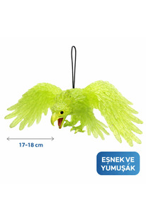 Ethab Ti̇caret Asılabi̇li̇r Lateks Kartal Dekor Süsü Yeşi̇l 17-18 Cm