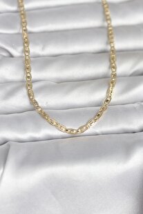 Evi̇mdeyokyok Cm 14K Gold Renk Kesi̇m Zi̇nci̇rli̇ Model 60 Cm Kadın Kolye Tj-Bko10981