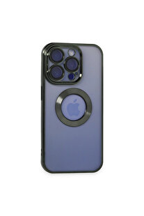 Evi̇mdeyokyok Apple İphone 15 Pro Kılıf Slot Si̇li̇kon - Köknar Yeşi̇li̇