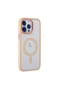 Evi̇mdeyokyok Apple İphone 14 Pro Kılıf Room Magneti̇csafe Si̇li̇kon - Pudra